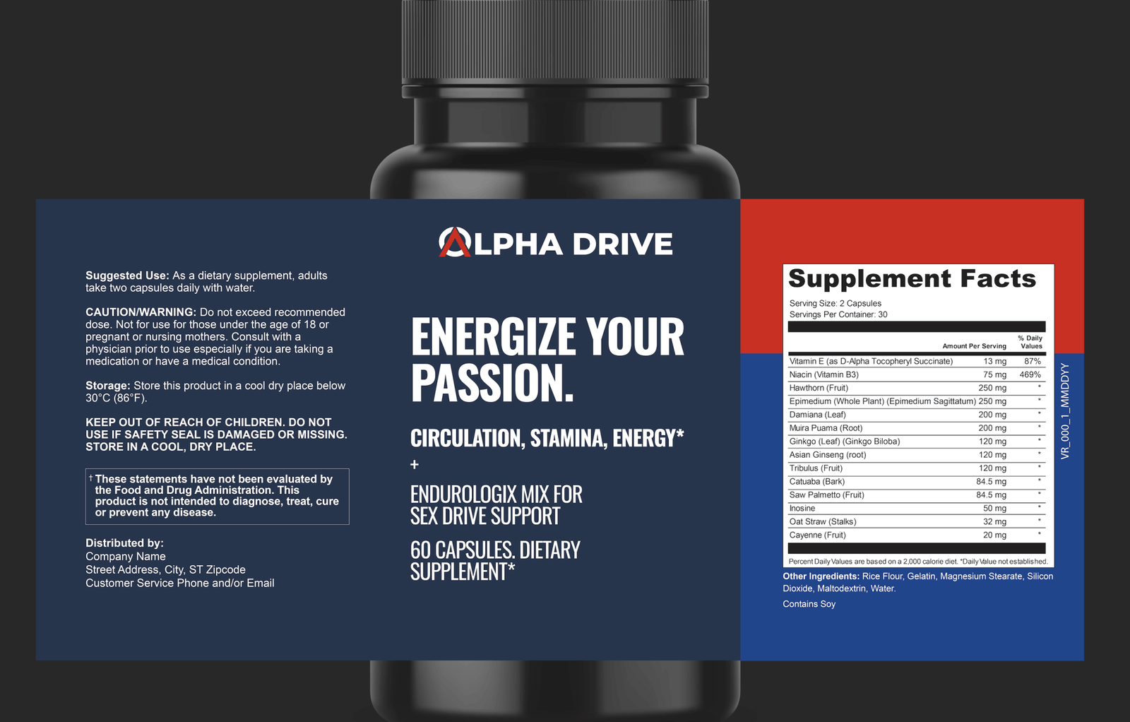 Alpha Drive supplements